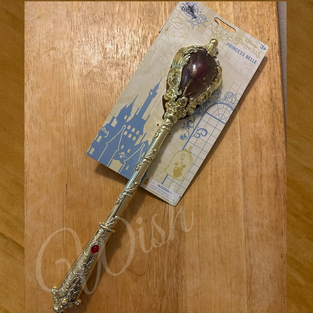 Disney Princess Belle Light-Up Wand – NEW with Tag